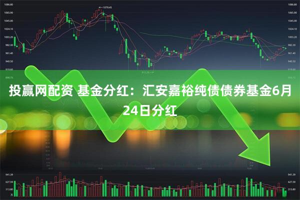 投赢网配资 基金分红：汇安嘉裕纯债债券基金6月24日分红