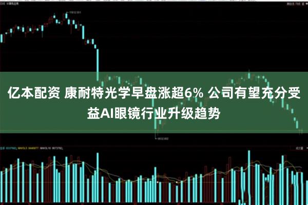 亿本配资 康耐特光学早盘涨超6% 公司有望充分受益AI眼镜行业升级趋势