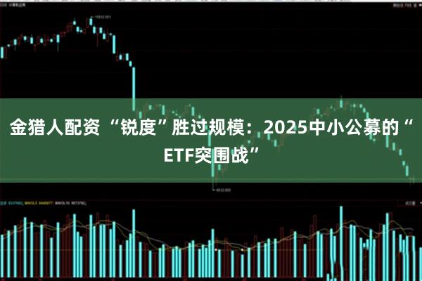 金猎人配资 “锐度”胜过规模：2025中小公募的“ETF突围战”